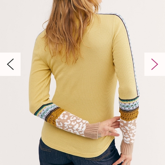 Switch it Up Thermal Top. Crochet Leopard Cheetah - Picture 4 of 16